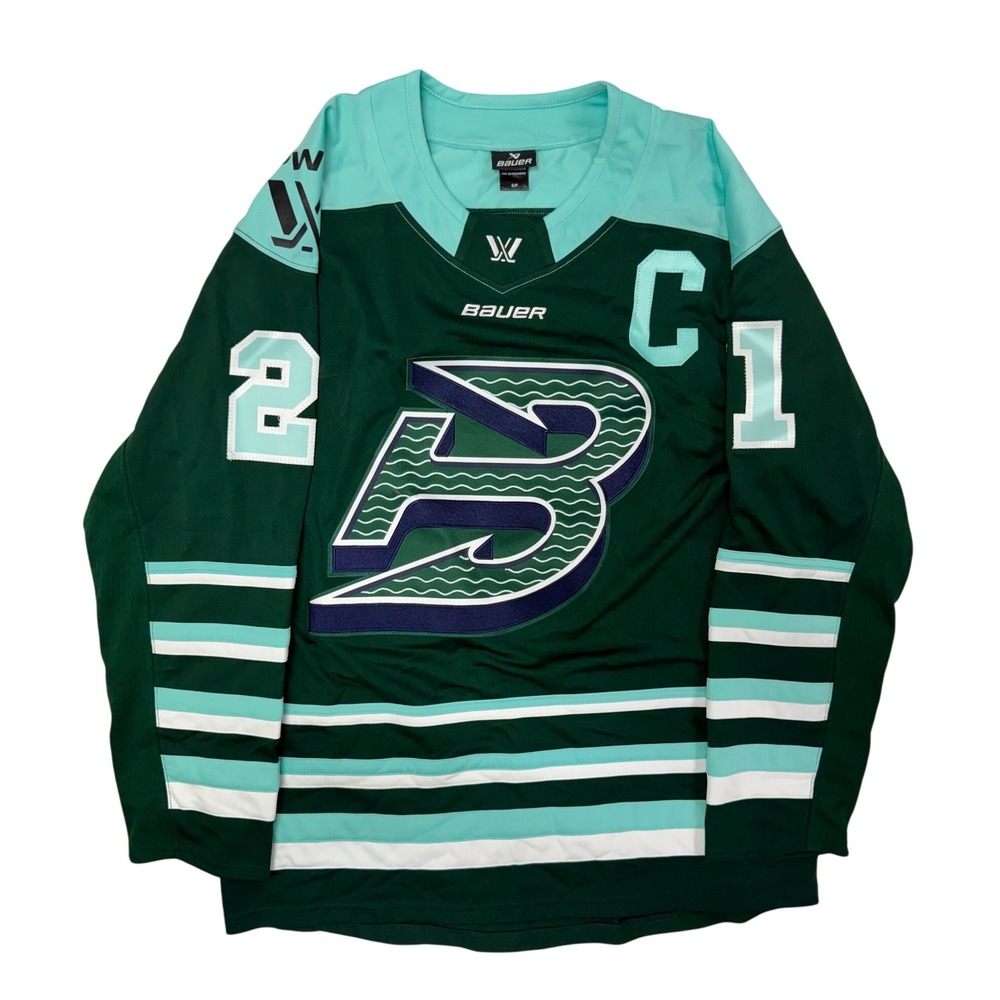 PWHL Boston Bauer Hockey Jersey Hilary Knight 21 Stitched Size Small Womens